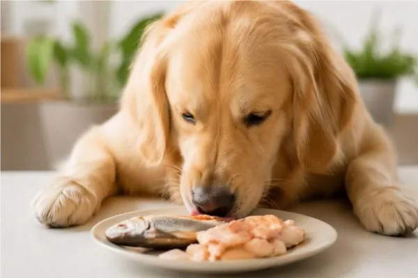 Cá mềm ẩm hấp dẫn khẩu vị của chó