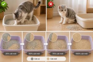 Cách nhận biết loại cát mèo đang sử dụng có thực sự phù hợp với Boss