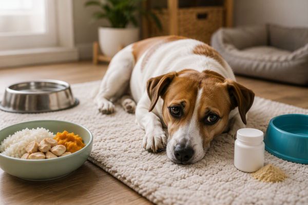 Chó bị tiêu chảy do đâu và cách xử lý đúng