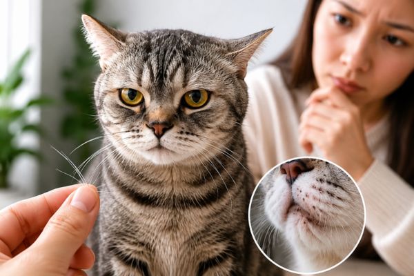 Những Nguyên Nhân Khiến Mèo Bị Rụng Râu