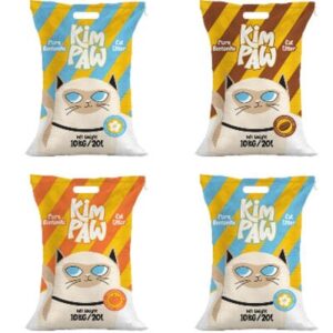 KimPaw mang đến 4 lựa chọn hương thơm cho khay cát mèo