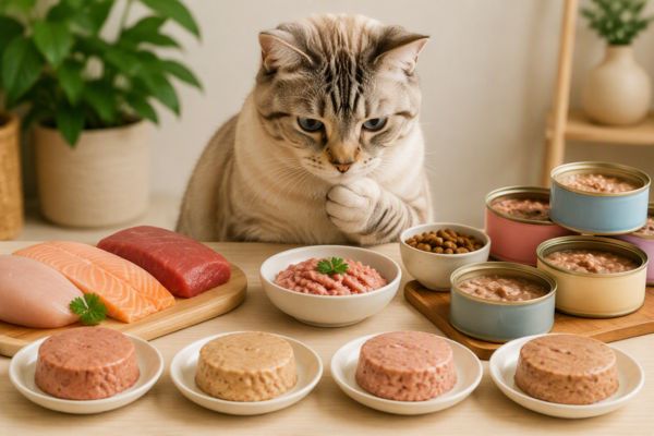 Tiêu chí chọn pate cho mèo phù hợp Sen cần biết