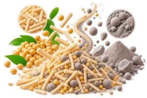 Công thức đậu nành mix đất sét tạo nên trải nghiệm cát vệ sinh khác biệt