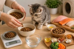 Lựa chọn thức ăn phù hợp cho mèo con đang trong giai đoạn phát triển