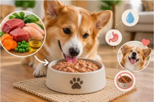 Pate cho chó hỗ trợ bữa ăn ngon miệng và đủ ẩm