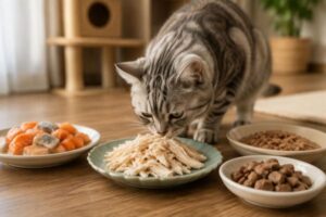 Sở thích ăn uống của mèo có thể thay đổi theo thời gian
