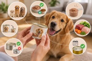 Những thông tin cần kiểm tra khi mua pate cho chó