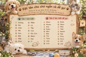 Tên 1 đến 2 âm tiết dễ gọi cho Boss