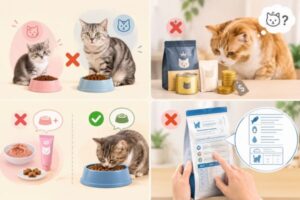 Không phải loại thức ăn nào cũng phù hợp với mọi chú mèo